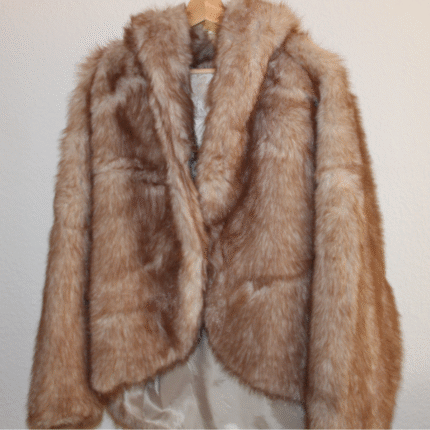 NOVEDAD! Abrigo pelo oversize con capucha
